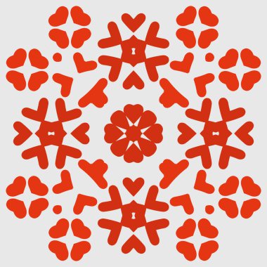 Yılbaşı kar tanesi vektör çizimi. kış yılbaşı süslemesi.