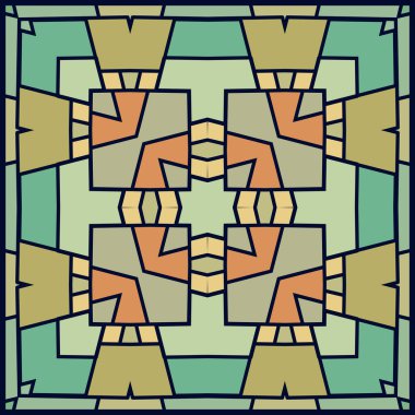 soyut geometrik desen, vektör illüstrasyonu