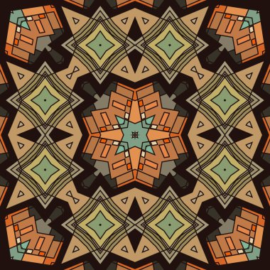 Vektör Dikişsiz desen, grafik illüstrasyon