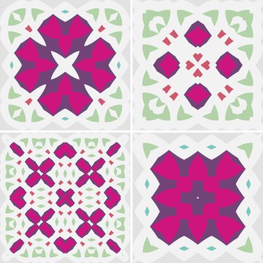 Kusursuz desenler. Geçmişi ve dokuları. desenler.