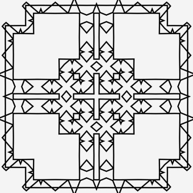 Dekoratif elementlerin tasarımı. vektör illüstrasyonu