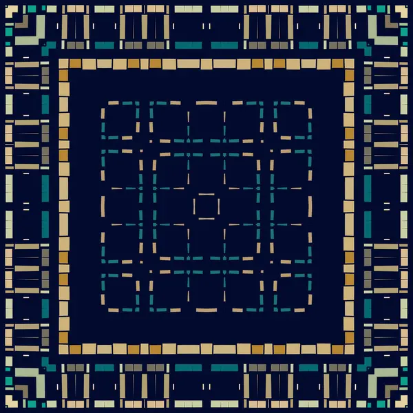 Vektör dekoratif etnik altyapı. tasarım için öge.