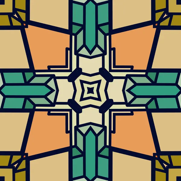 Kumaşlar, tekstil, ambalaj ve hediyeler için geometrik kusursuz desen