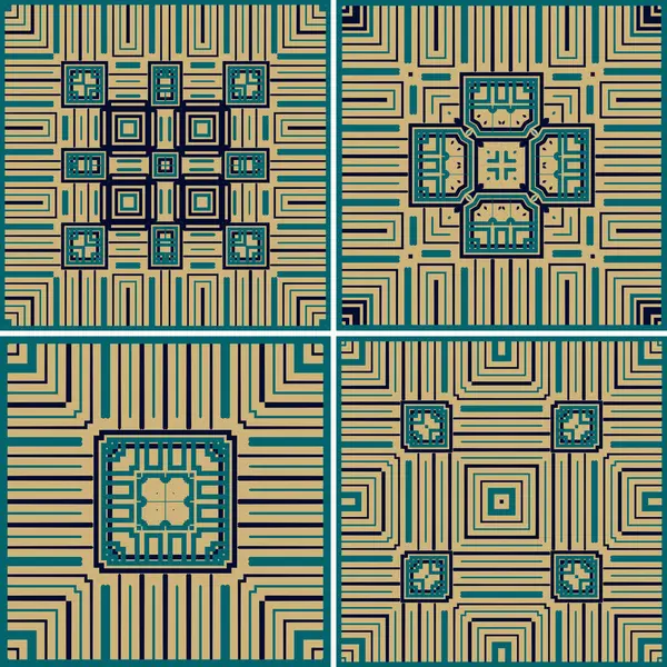Vektör kusursuz desen. etnik geçmiş.