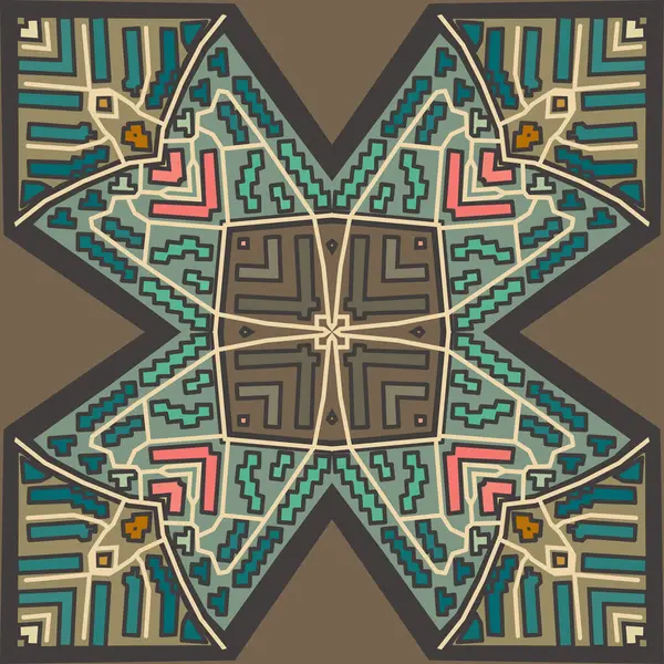 arkaplan için soyut renkli geometrik desen.