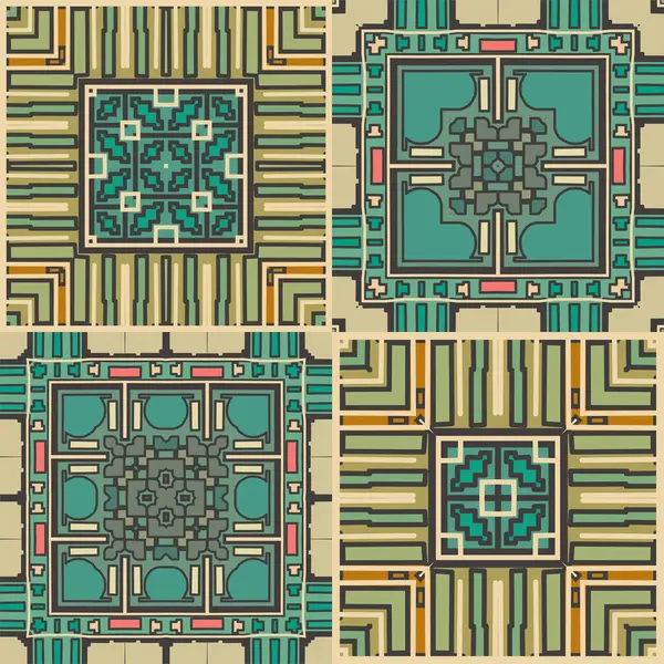 vektör etnik geometrik desen.