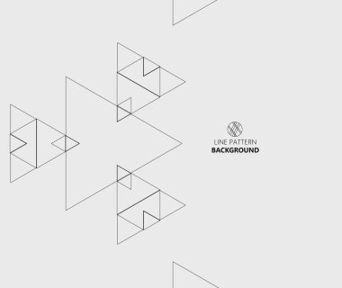 Soyut Vektör Geometrik Arkaplanı