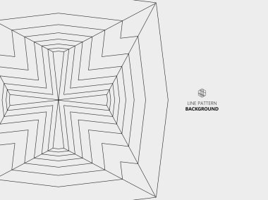 Geometrik arkaplan. Siyah ve beyaz renkli modern soyut desen. vektör illüstrasyonu