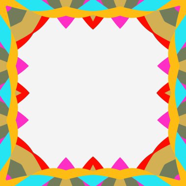 Farklı renkte renkli mozaik