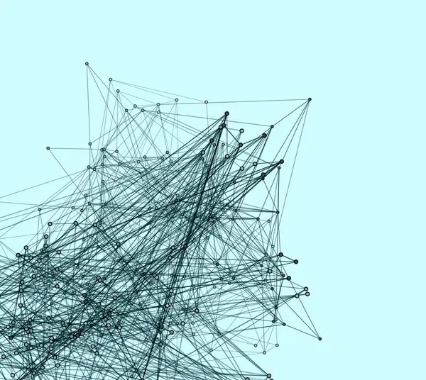 Ağ ağ ağ örgüsü işletim sanatı arkaplan illüstrasyonu