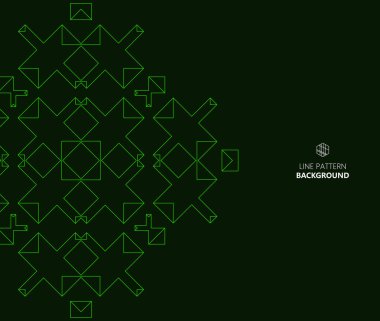 Geometrik şekilli soyut arkaplan