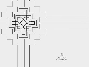 Dekoratif desen arkaplanı tasarımı