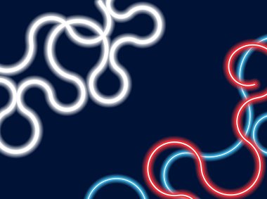 Dalgalarla soyut arkaplan