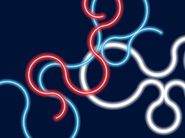 Renkli satırlarla soyut arkaplan