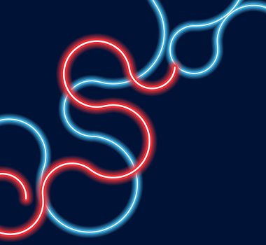 neon ışık vektörü arkaplanı