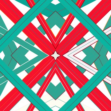 Vektör Dikişsiz desen, grafik illüstrasyon