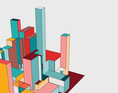 soyut mimari duvar kağıdı, dijital arkaplan