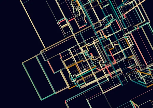 soyut mimari duvar kağıdı, dijital arkaplan