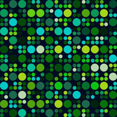 Yeşil soyut daireler arka plan