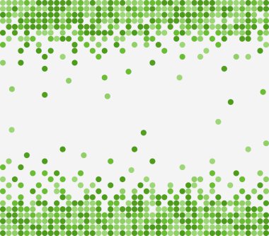 Yeşil noktalar arka plan, yaratıcı tasarım şablonları