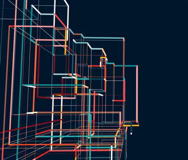 Renkli bir arkaplan çizimi