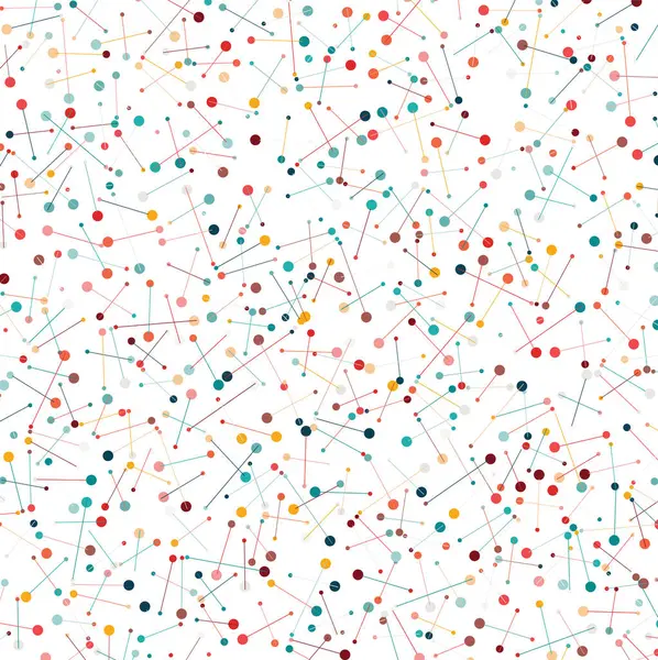 Beyaz arkaplanda renksiz noktalar var. Geometrik soyut vektör deseni. Modern geometrik desen. Geometrik desen