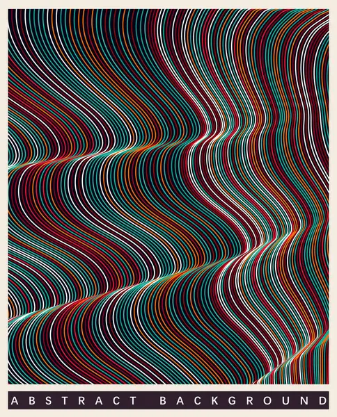 Dalgalı desenli soyut arkaplan