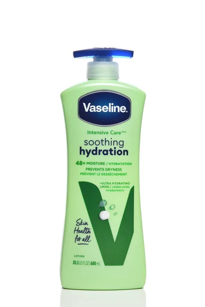 Irivne Kalifornien Nov 2022 Eine Flasche Vaseline Intensivpflege Beruhigende Hydratationslotion — Stockfoto
