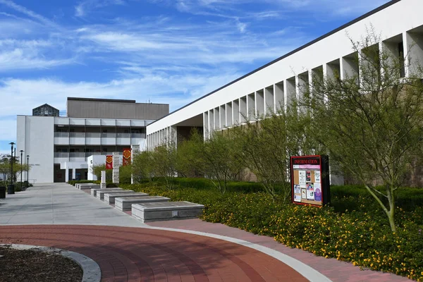 Santa Ana California Nov 2022 Edifício Administração Russell Hall Campus — Fotografia de Stock
