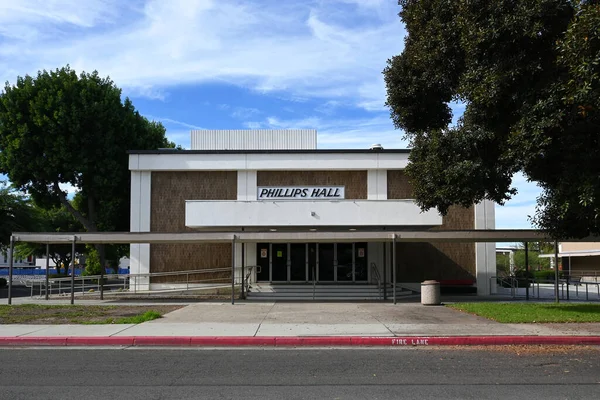 Santa Ana California Nov 2022 Phillips Hall Theater Nel Campus — Foto Stock