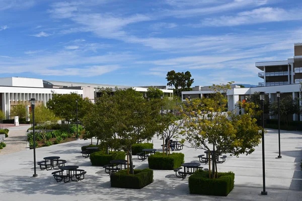 Santa Ana Californie Nov 2022 Quadruple Avec Bibliothèque Centre Des — Photo