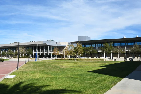 Orange California Nov 2022 Strenger Plaza Looking Humanities Science Center — Stock Photo, Image
