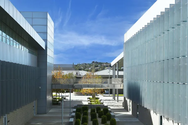 Orange California Nov 2022 Passeio Vazquez Entre Edifícios Centro Ciências — Fotografia de Stock