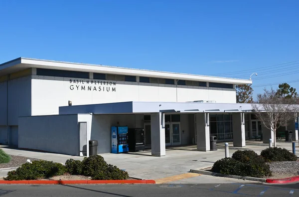 Costa Mesa California Dec 2022 Basil Peterson Gymnasium Campus Orange — Stock Photo, Image