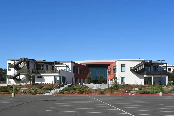 Mission Viejo California Jan 2023 Advanced Technology Applied Science Building lizenzfreie Stockfotos