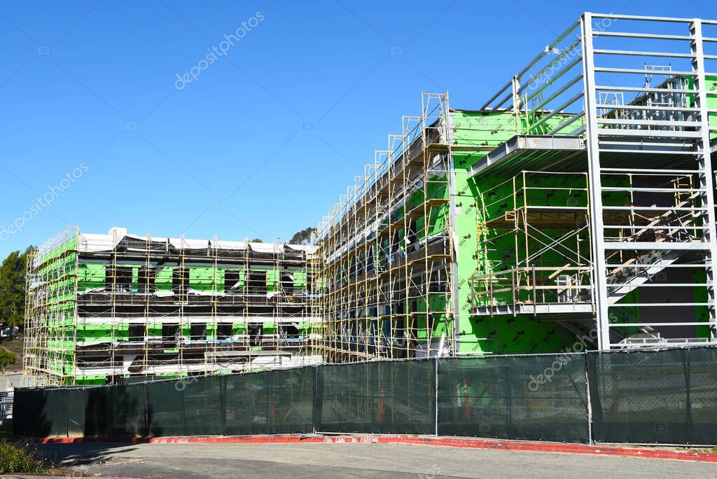 MISSION VIEJO, CALIFORNIA 8 JAN 2023 Construction of the Gateway