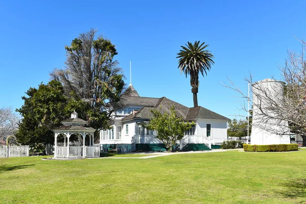 Huntington Beach Kalifornien Mar 2023 Baksidan Newland House Den Äldsta — Stockfoto