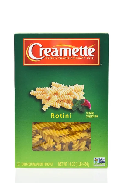 Irvine Kalifornien Mar 2023 Uns Låda Creamette Rotini Pasta — Stockfoto