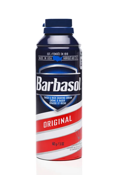 Irvine Kalifornien Mar 2023 Aerosolburk Med Barbasol Original Shaving Cream — Stockfoto