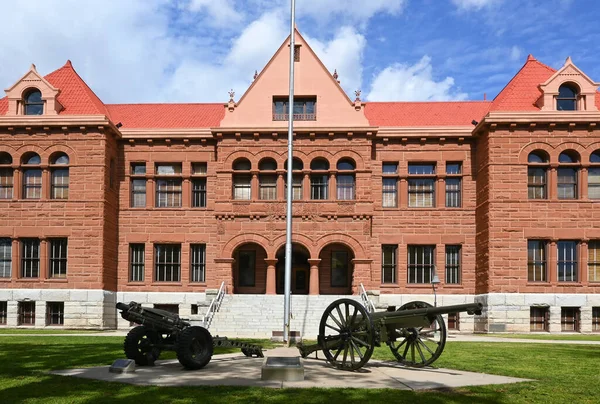 Santa Ana California Mar 2023 Old Orange County Courthouse Cannons — 图库照片