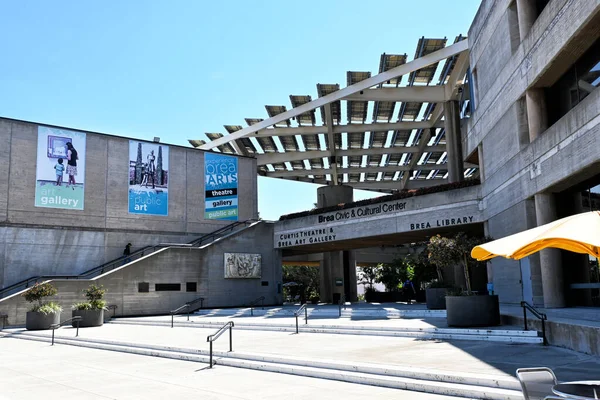 Brea California Mar 2023 Brea Civic Cultural Center — 图库照片