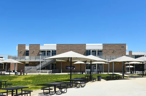 Irivne California Abr 2023 Edificios Cuádruples Aula Campus Portola High — Foto de Stock