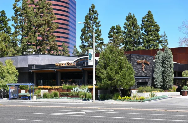 Costa Mesa California Apr 2023 Water Grill Een Gastronomisch Visrestaurant — Stockfoto