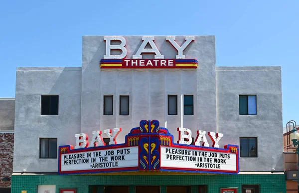 Seal Beach Kalifornien Apr 2023 Das Bay Theatre Der Main — Stockfoto