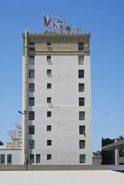 Long Beach Californie Avril 2023 Bâtiment Banque Des Fermiers Marchands — Photo