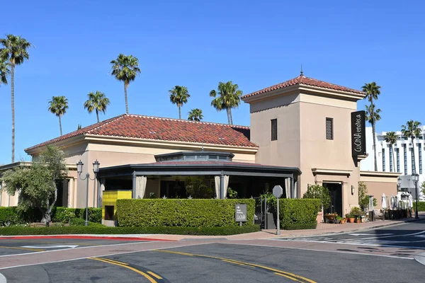 Newport Beach California Apr 2023 Cucina Enoteca Seizoensgebonden Italiaanse Keuken — Stockfoto