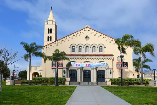 Хантинбич Калифорния Апреля 2023 Года Средняя Школа Huntington Beach Union — стоковое фото