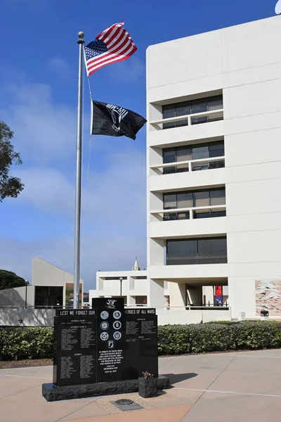 Хантинбич Калифорния Апреля 2023 Года Военный Мемориал Комплексе Huntington Beach — стоковое фото