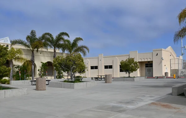Huntington Beach California Nisan 2023 Avlu Huntington Beach Union Lisesi — Stok fotoğraf