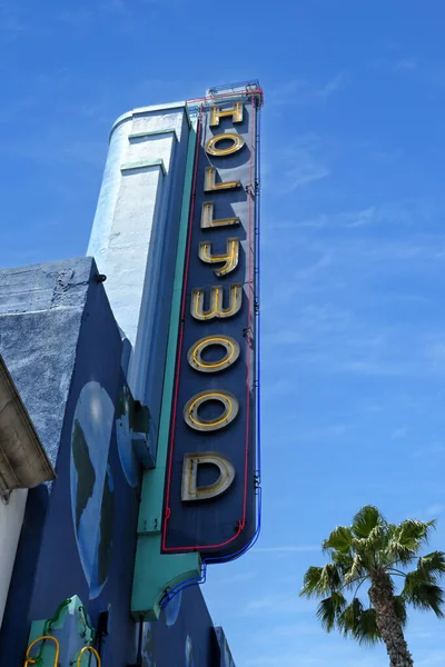 Hollywood Kalifornien Mai 2023 Hollywood Zeichen Guinness World Records Gebäude — Stockfoto